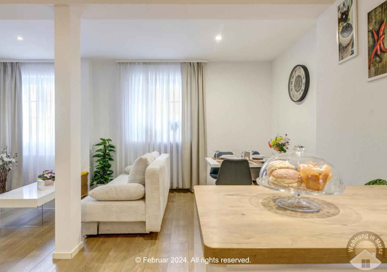 Schoene Wohnung In Beliebte Stadtteil Von Mainz Buitenkant foto